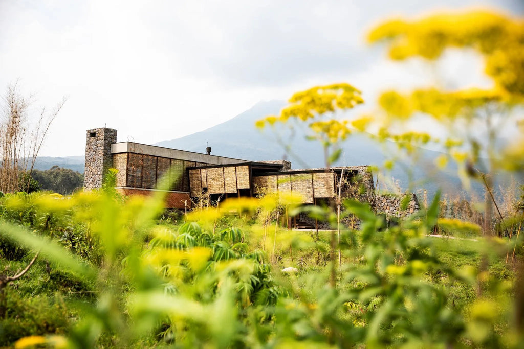 Singita Kwitonda Lodge - Exterior at Singita Kwitonda Lodge, Volcanoes National Park, Rwanda.
