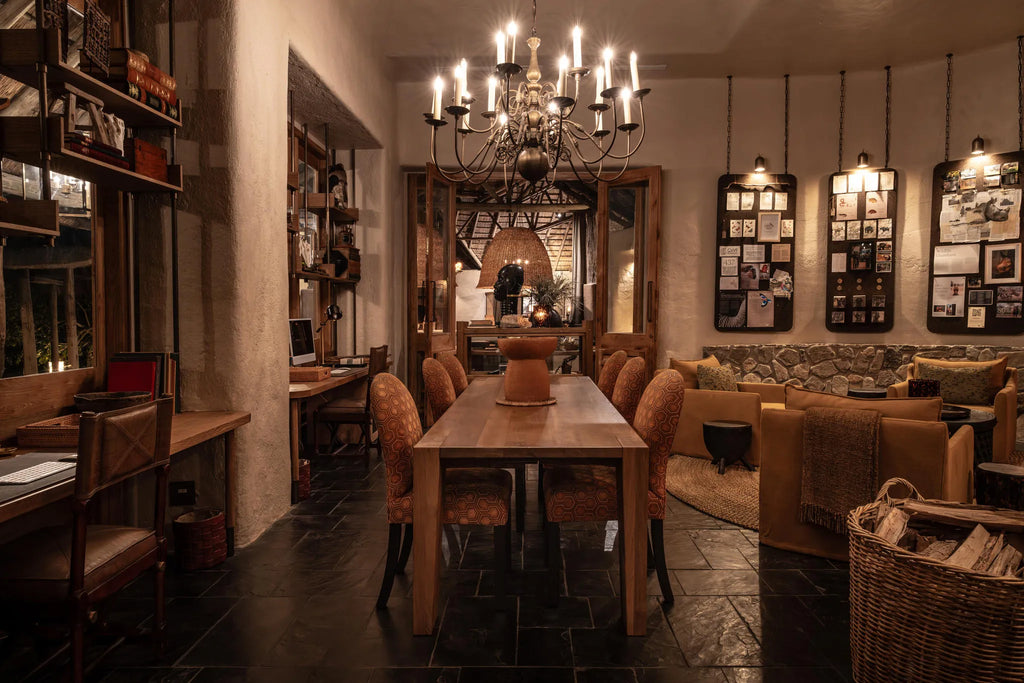 Conservation Room at Singita Ebony Lodge, Sabi Sand Nature Reserve, South Africa.